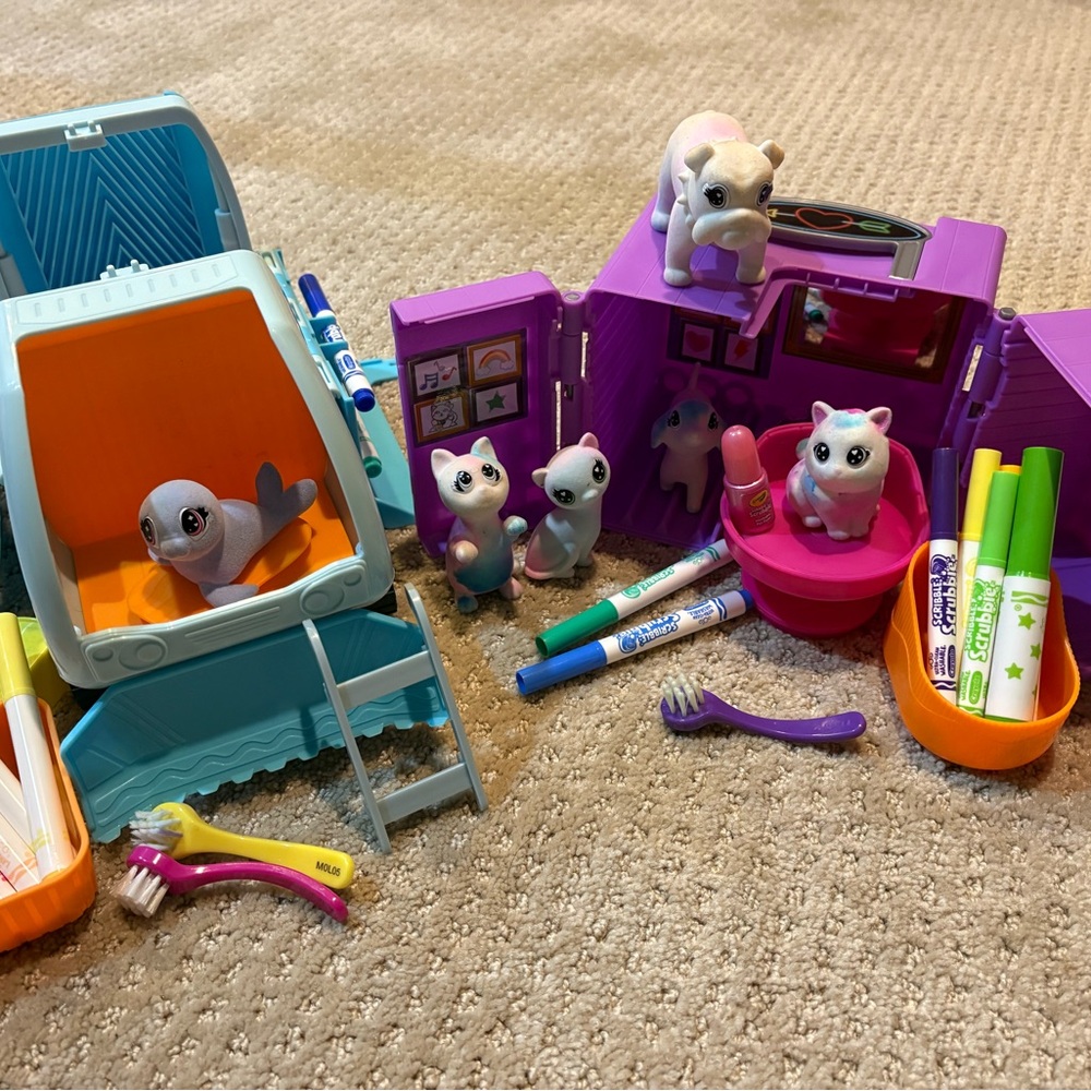 Crayola Scribble Scrubbies Playsets with Accessories